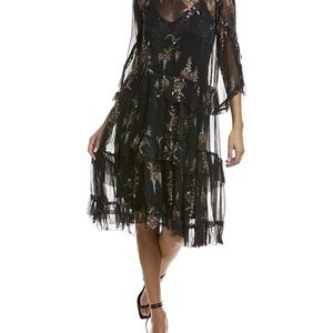 All Saints - Macey Melisma Midi Dress